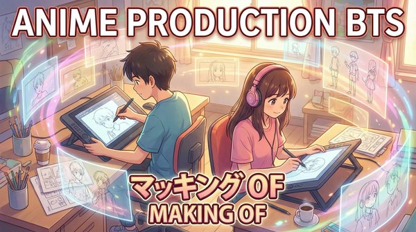 麻豆传媒动画制作幕后视频